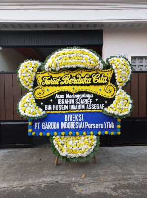 Papan Bunga Duka di Tidore Utara