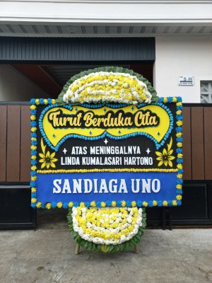 Papan Bunga Duka di Tidore Utara